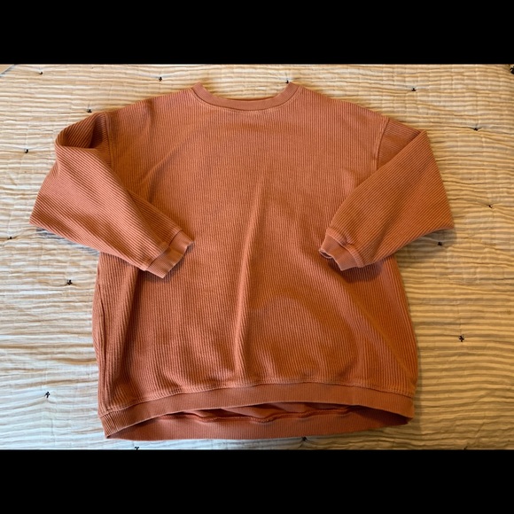 corded crewneck